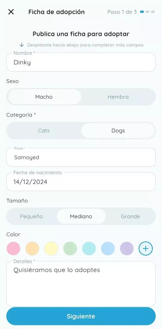 Guided adoption funnel